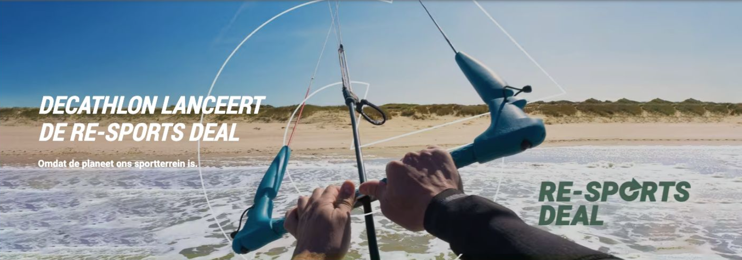 how Decathlon communicates about its sustainable engagement