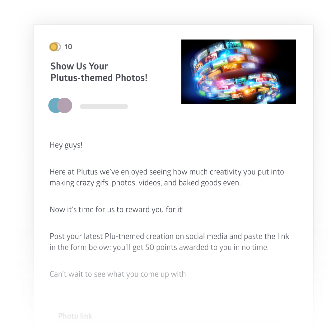 Plutus employee advocacy example