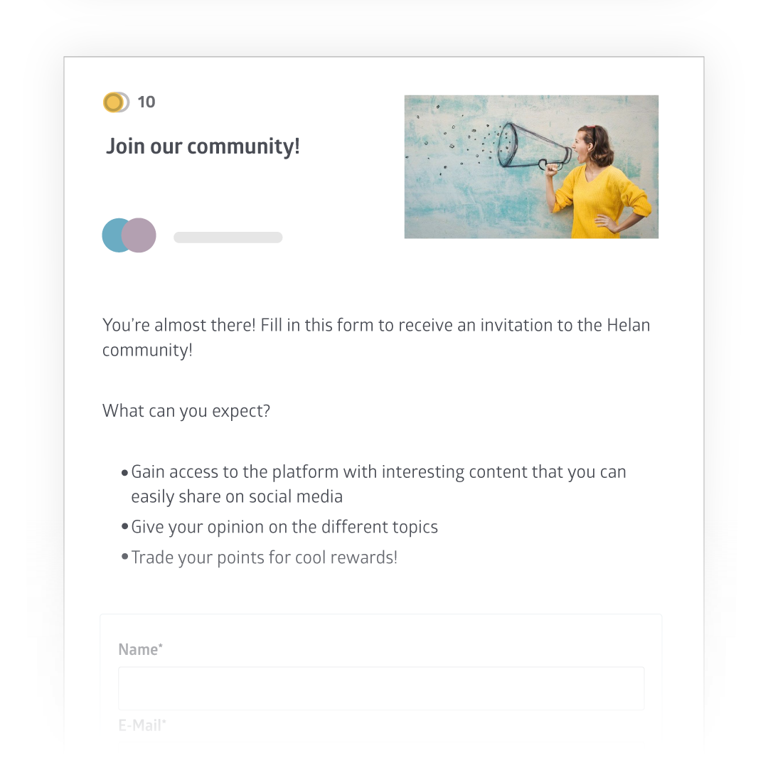 Helan employee advocacy example