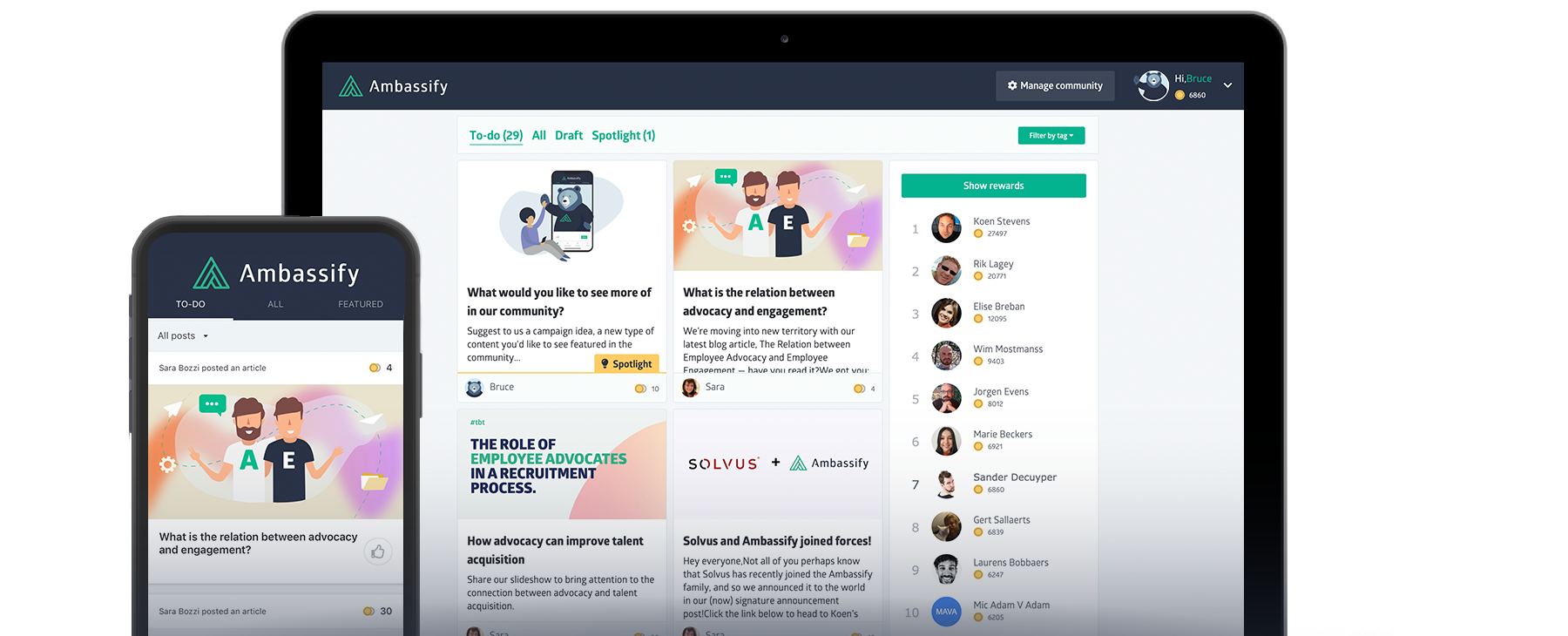 Ambassify | Leverage trust and scale authenticity through advocacy