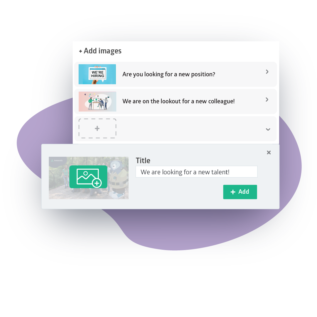 Example of a post with multiple thumbnails to choose from