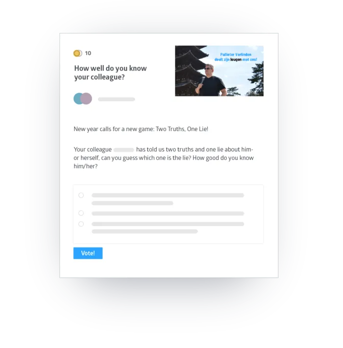 How well do you now colleague example campaign